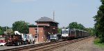                    NJT 5179 passes by BOYD Tower